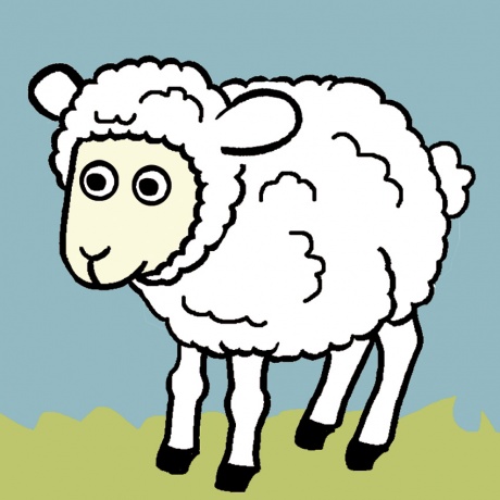 Kit canevas soudan enfant mouton
