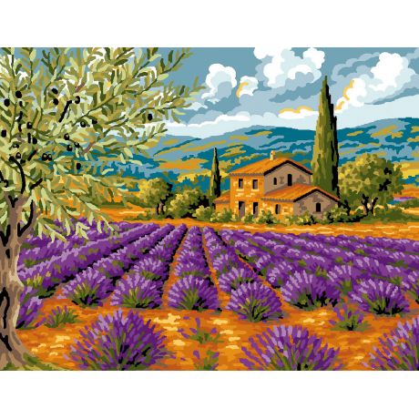 Canevas Luc antique 50/65 - proven�al