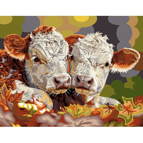 Canevas Luc antique 50/65 - c�lin de veaux