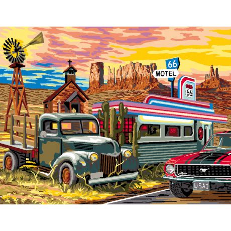 Canevas Luc antique 50/65 - Colorado
