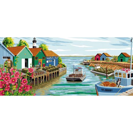 Canevas Luc antique 65/130 - Marennes-oleron