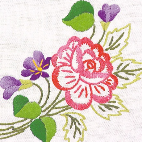 Rectangle 50/140 100%coton blanc