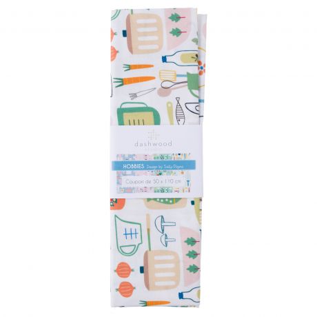 Coupon tissu Dashwood coton 50 x 110 cm 