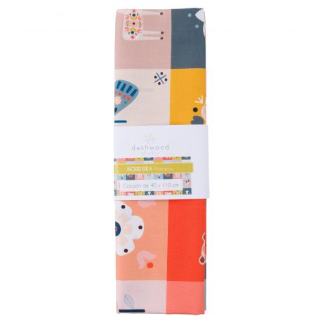 Coupon tissu Dashwood coton 50 x 110 cm 