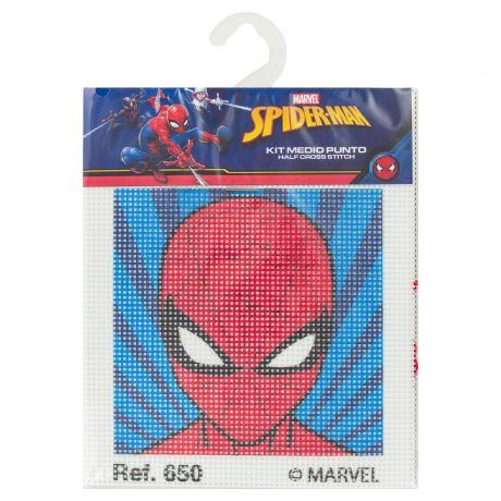 Kit canevas enfant 12x12 Spiderman