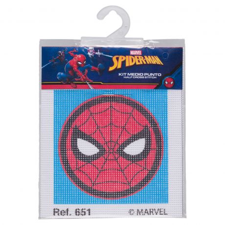 Kit canevas enfant 12x12 Spiderman