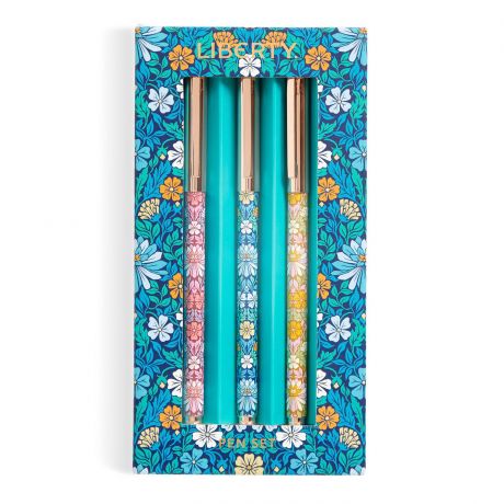 Set de 3 stylos Liberty moon flower