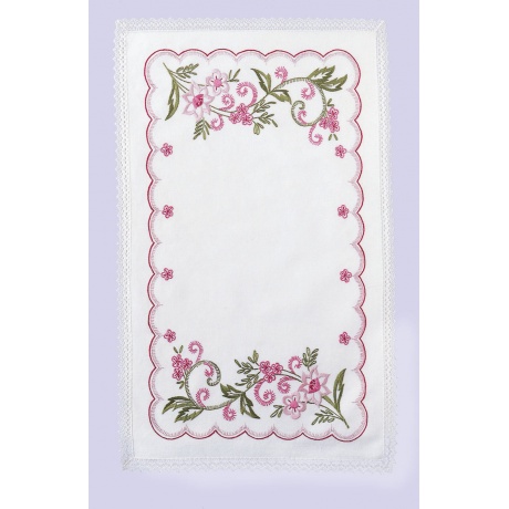 Napperon rectangulaire 35/50cm sans dentelle