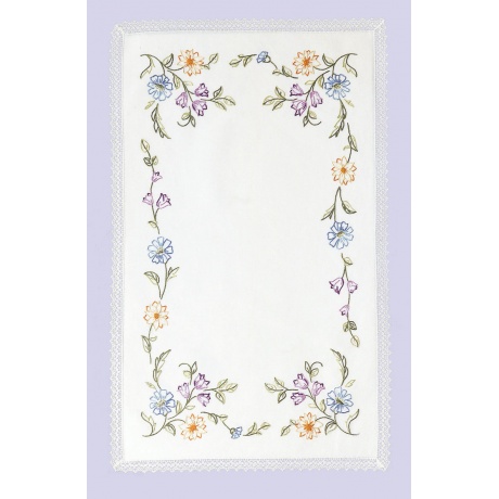 Napperon rectangulaire 35/50cm sans dentelle