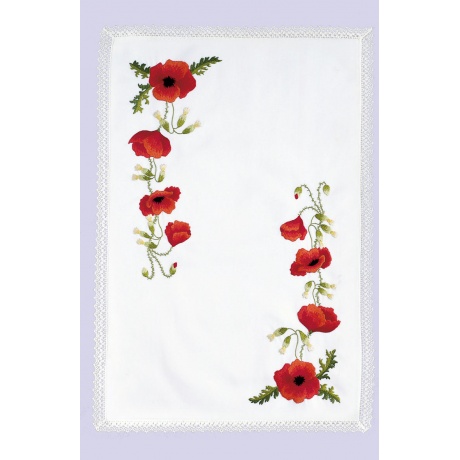 Napperon rectangulaire 35/50cm sans dentelle