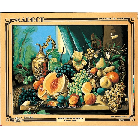 Canevas 65/80 - Composition de fruits