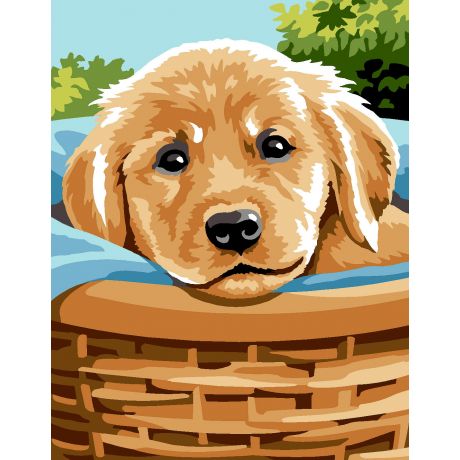 Kit canevas pnlope -au panier