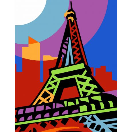 Kit canevas pnlope -paris