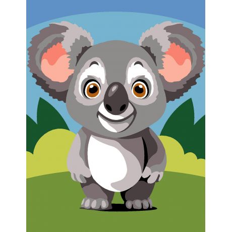 Kit canevas pnlope -koala
