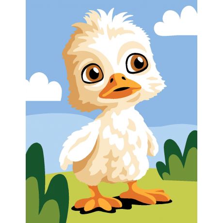 Kit canevas pnlope -poussin