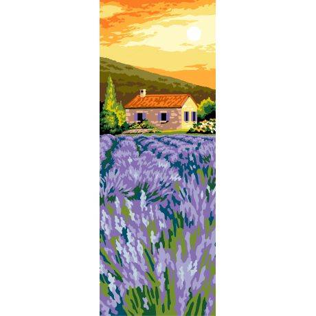 Canevas 25/60 - dans la lavande