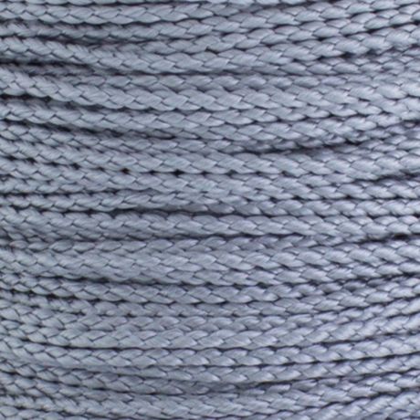 Cordon rayonne 1mm argent