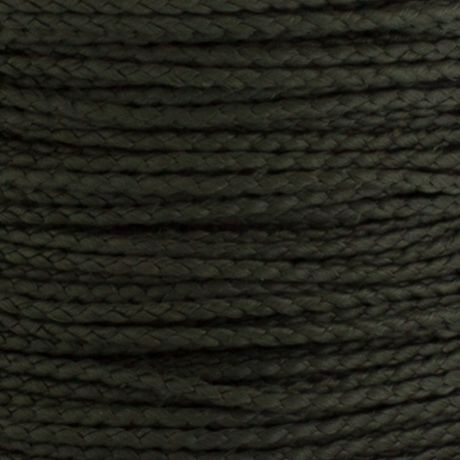 Cordon rayonne 1mm kaki