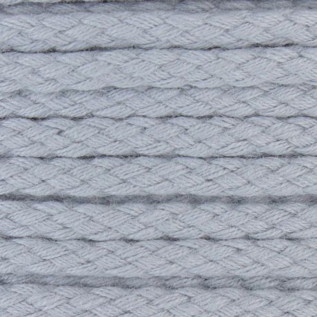 Cordon coton de 4mm gris