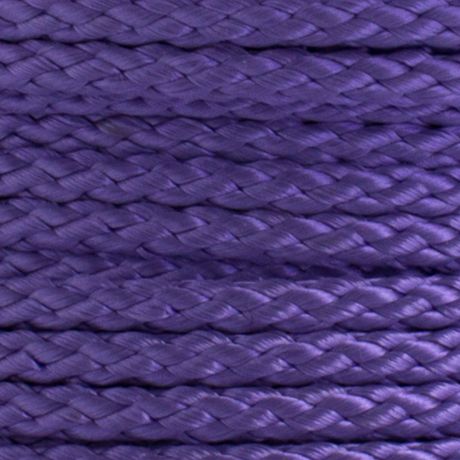 Cordon rayonne � 4 mm parme