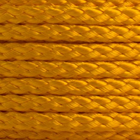 Cordon rayonne � 4 mm orange