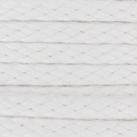 Cordon coton de 5,5 mm blanc