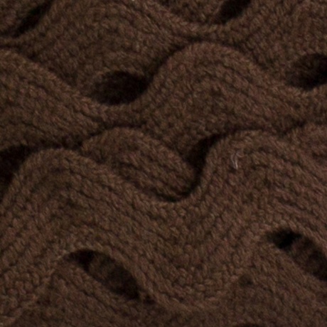 Serpentine croquet coton 8 mm marron