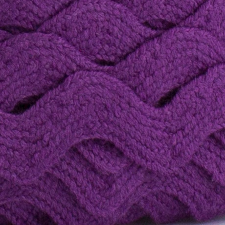 Serpentine croquet coton 8 mm violet