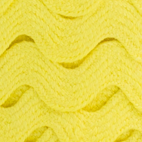 Serpentine croquet coton 8 mm jaune