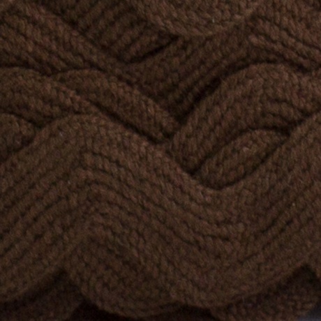 Serpentine croquet coton 10 mm marron