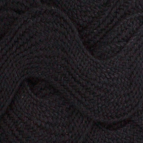 Serpentine croquet coton 18mm noir