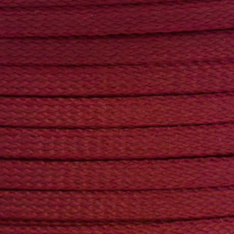 Cordon tube rayonne bordeaux