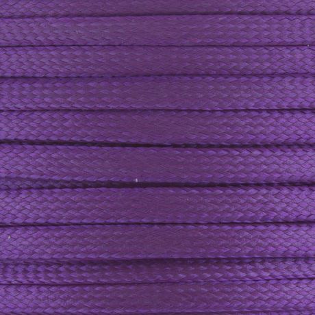 Cordon tube rayonne violet