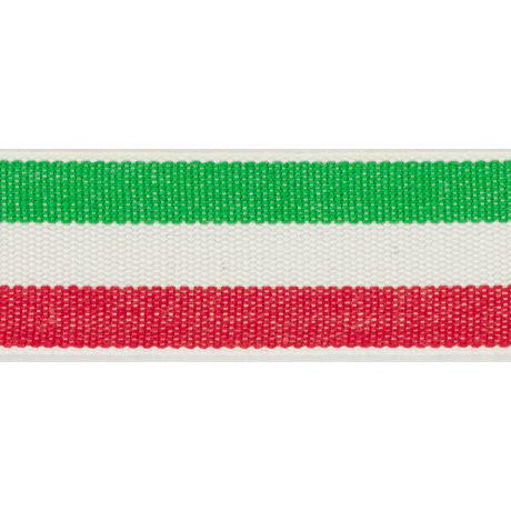 Ruban drapeau coton 25mm