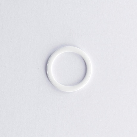 Anneaux de soutien-gorge 13mm blanc sachet de 4 x5