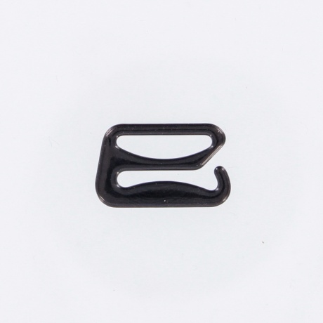 Crochet de soutien-gorge 16mm noir