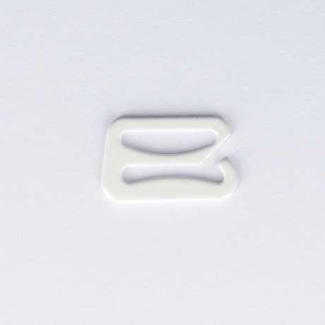 Crochet de soutien-gorge 16mm ivoire x 4 u