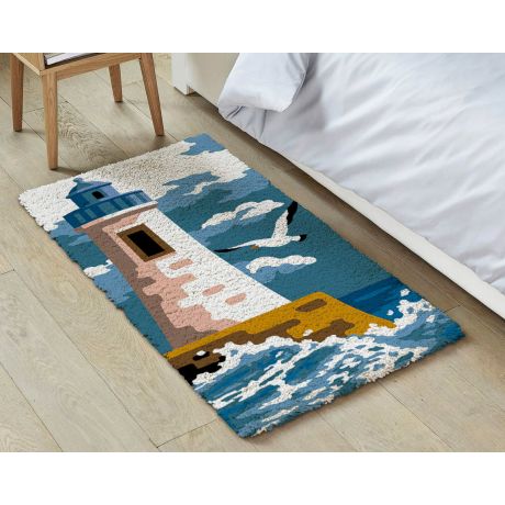 Tapis smyrnalaine en kit - le phare 50x100