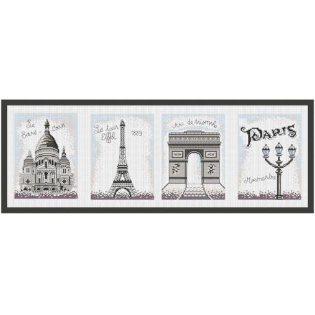 Kit - Tableau - Monuments de Paris