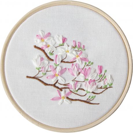 Kit - Tableau - Les magnolias aux rubans