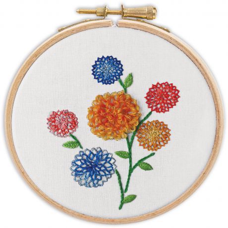 Kit - Tableautin - Dahlias en fleur