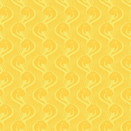Tissu gamme ara jaune