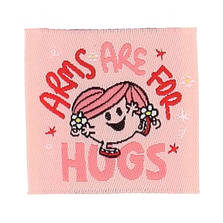 �tiquette � coudre Madame hugs