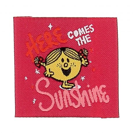 �tiquette � coudre Madame sunshine