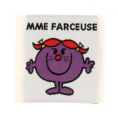 �tiquette � coudre Madame farceuse