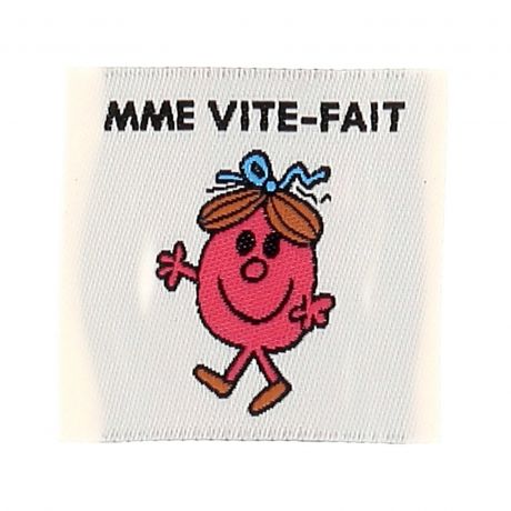 �tiquette � coudre Madame vite-fait