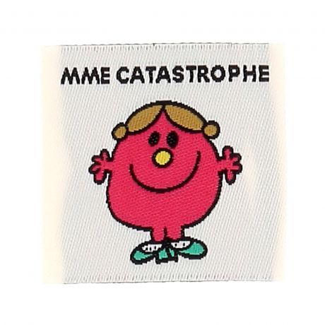 �tiquette � coudre Madame catastrophe