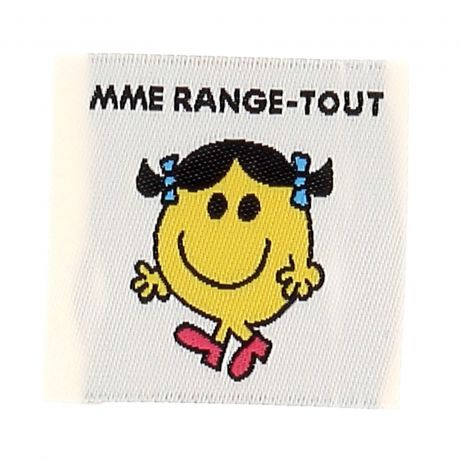 �tiquette � coudre Madame range-tout