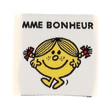 �tiquette � coudre Madame bonheur
