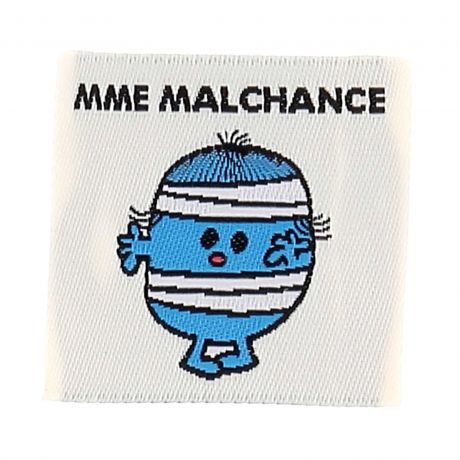 �tiquette � coudre Madame malchance